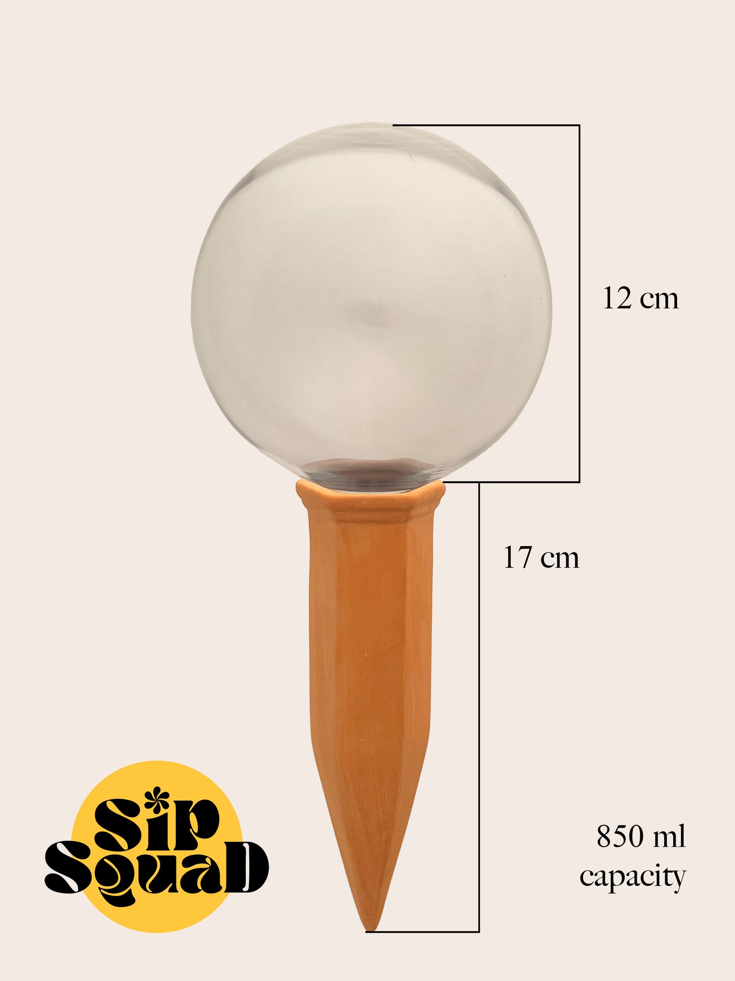 12CM EMERALD spring globe