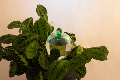 12CM EMERALD waterfall globe