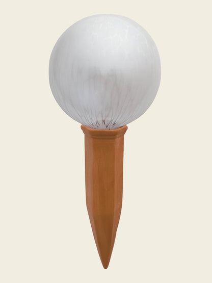 12CM CLOUD IRIDESCENT spring globe