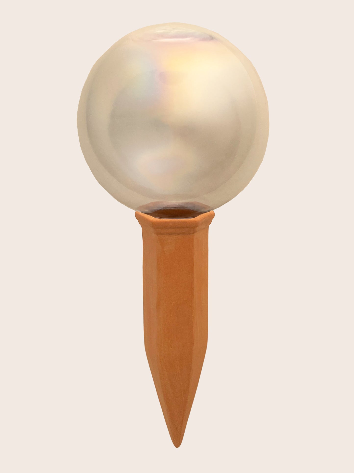 12CM CRYSTAL IRIDESCENT spring globe