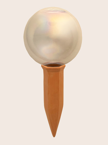 12CM CRYSTAL IRIDESCENT spring globe