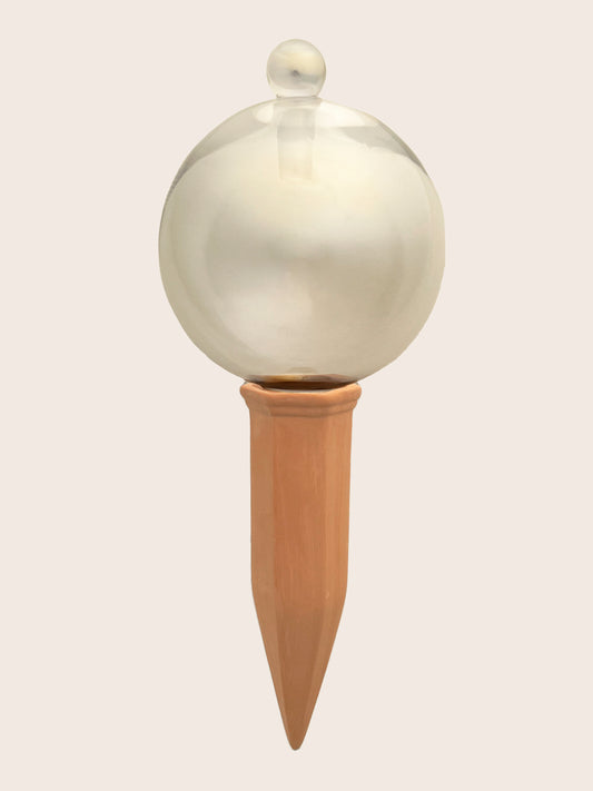 12CM CRYSTAL IRIDESCENT waterfall globe