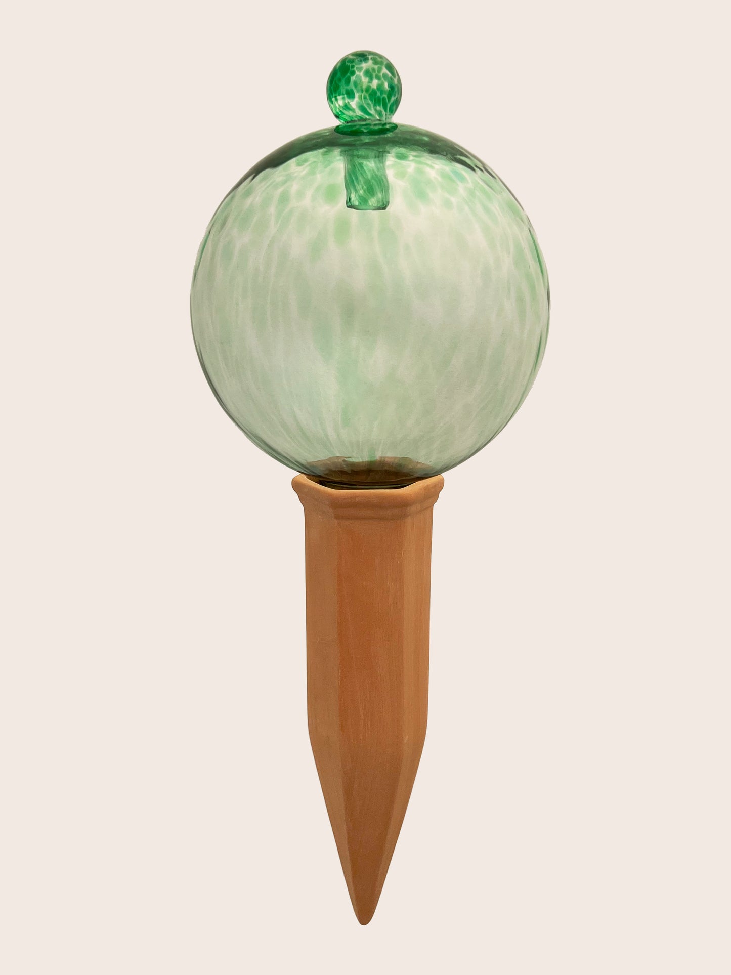 12CM EMERALD waterfall globe