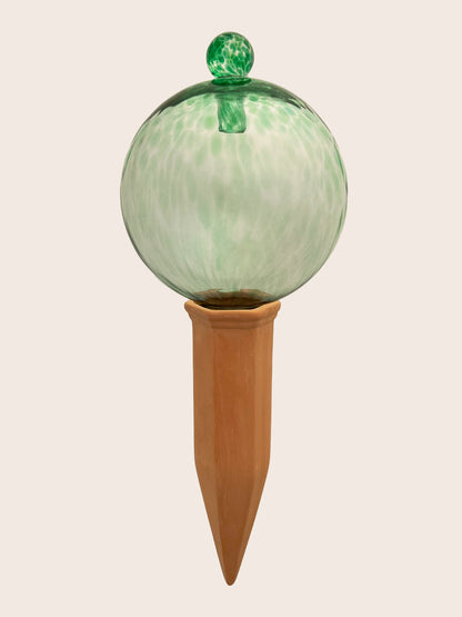 12CM EMERALD waterfall globe