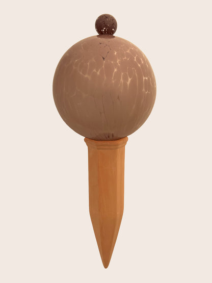 12CM LILAC waterfall globe