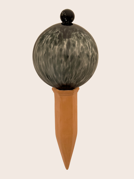 12CM ONYX waterfall globe