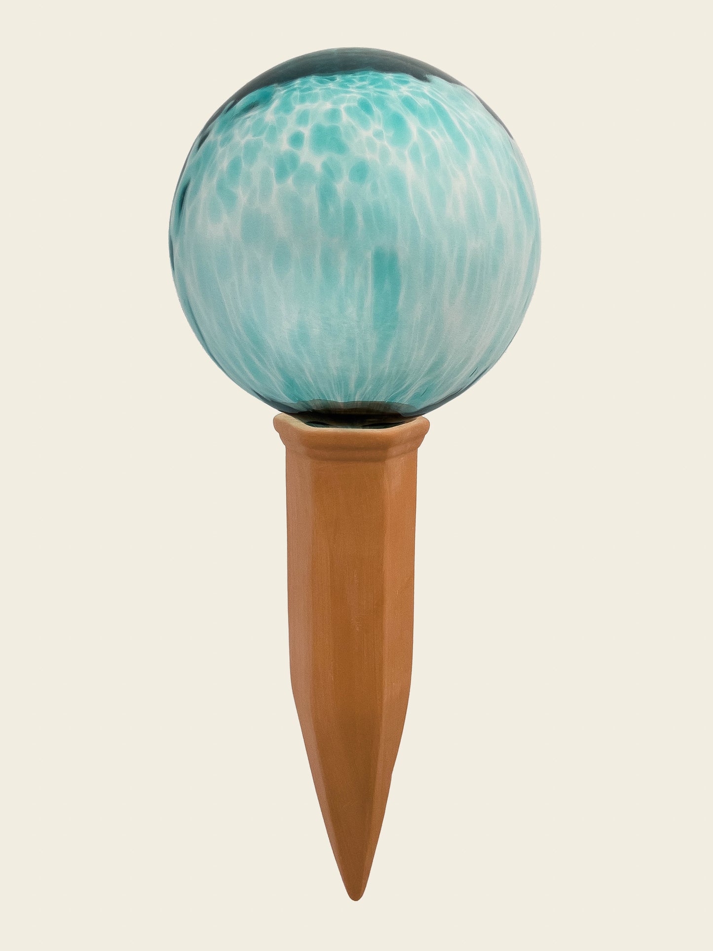 12CM TURQUOISE spring globe