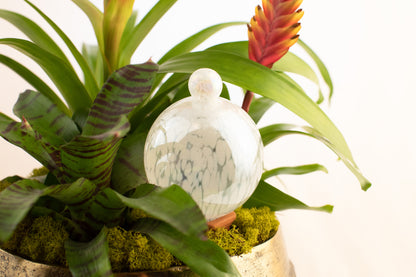 9CM CLOUD IRIDESCENT waterfall globe