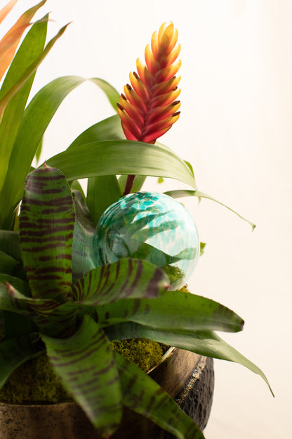 12CM TURQUOISE spring globe