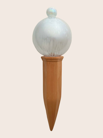 9CM CLOUD IRIDESCENT waterfall globe