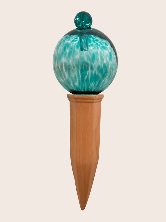 9CM TURQUOISE waterfall globe